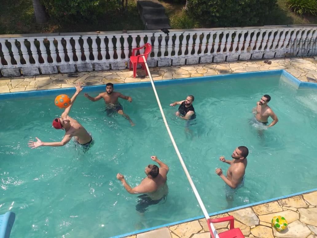 Chacara Em Ibiuna Sao Roque A 70Km De Sp Com Piscina E Wi-Fi Villa Bagian luar foto